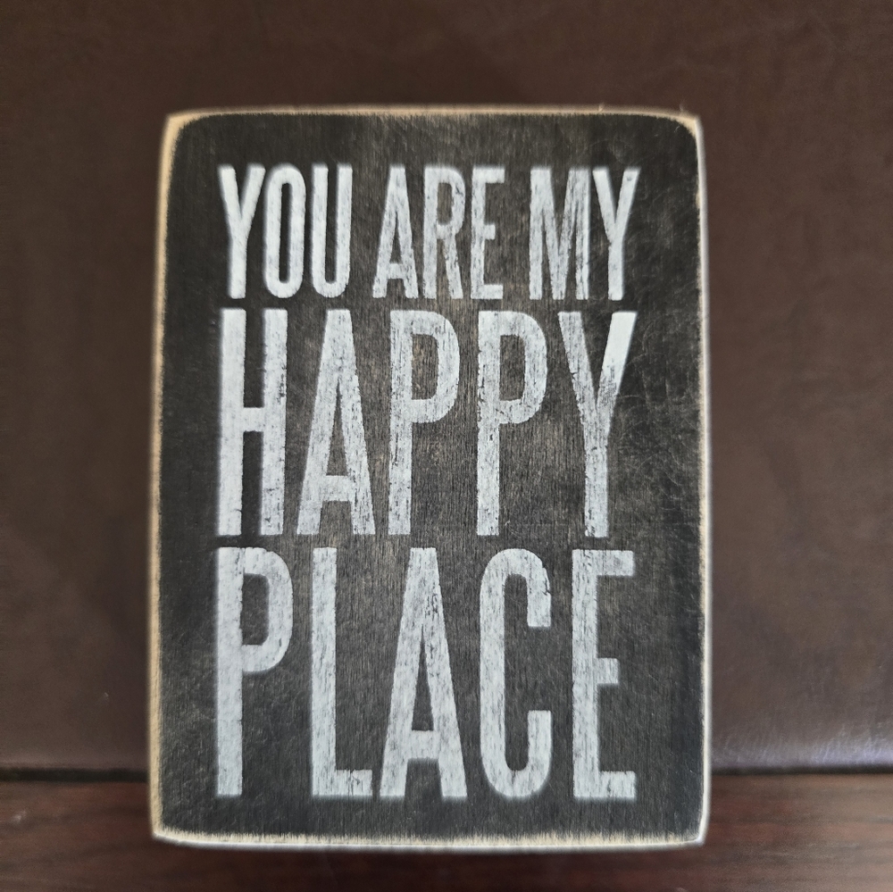 Charming Black and White Sign